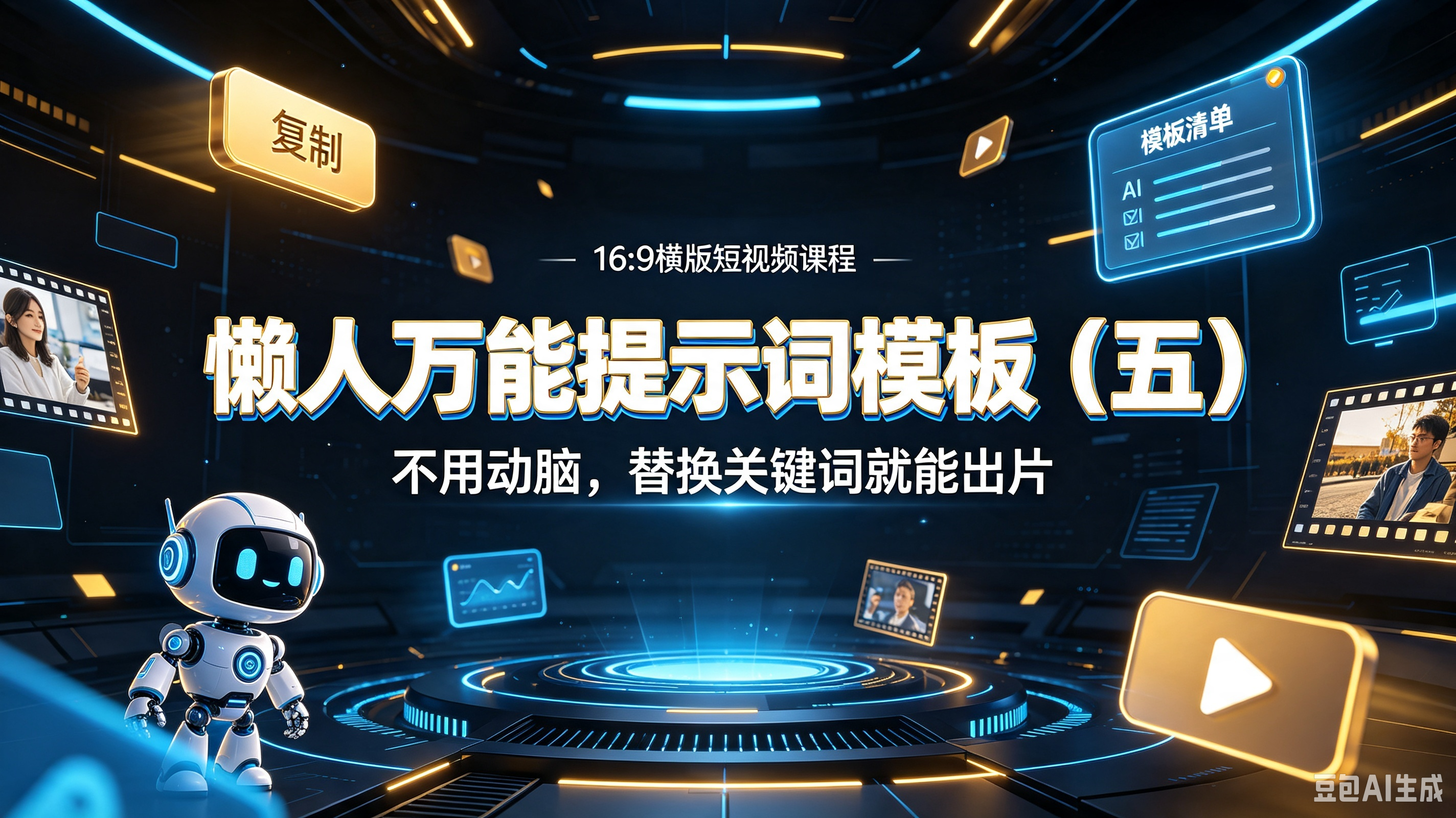 懒人万能提示词模版（五）