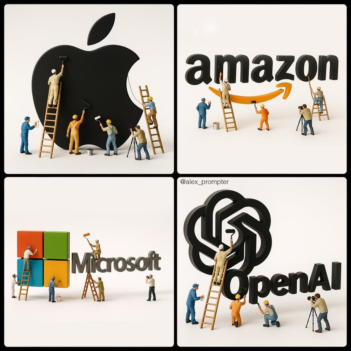 Logo超写实微型摄影
