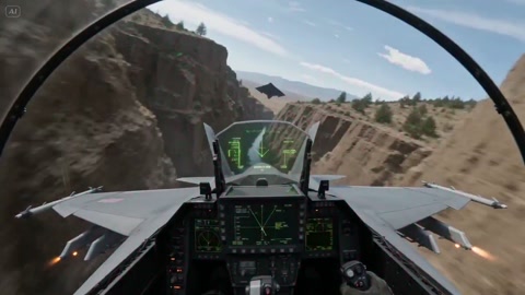 F22 Cockpit Chase