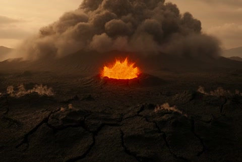 Volcanic Eruption Lava Creatures Kling
