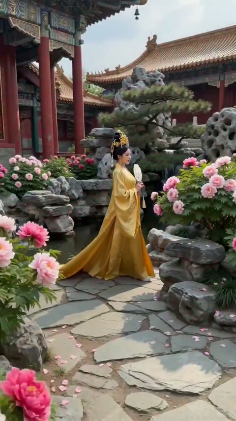 Ancient Palace Empress Greeting