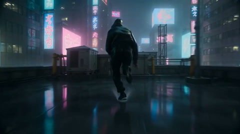 Cyberpunk Tokyo Rain