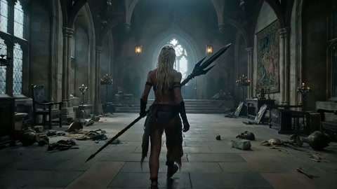 Gothic Cathedral Dragon Fight Seedance 2.0