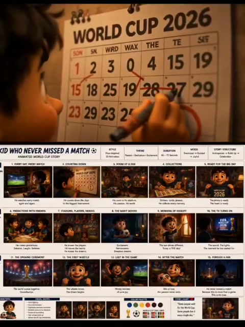 World Cup Pixar Boy