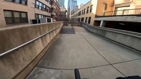 BMX Rider Urban POV