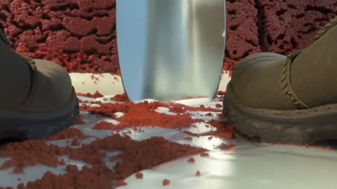 Hyper-Realistic Red Velvet Cake Ascent