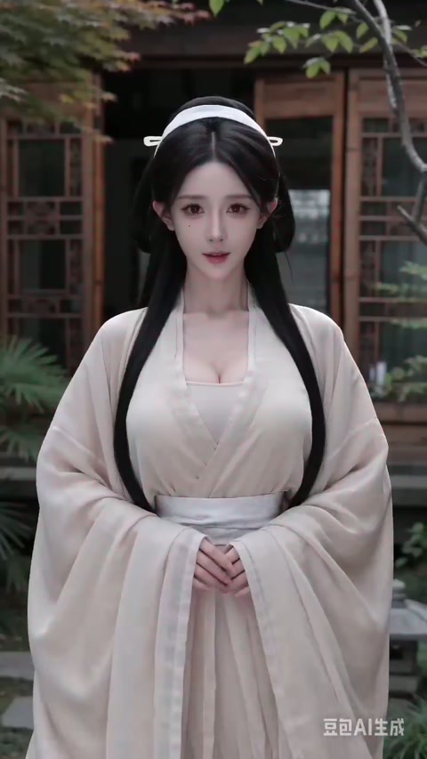 Beautiful Woman Outfit Change