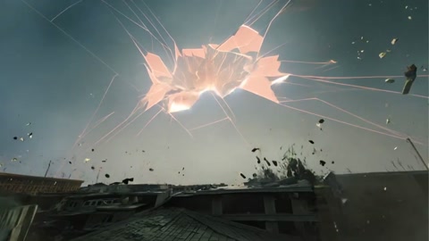 Interdimensional Creature Tears Sky