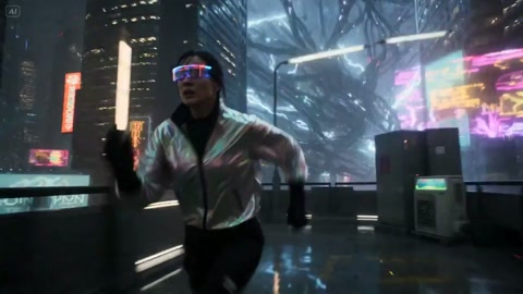 Cyberpunk Technician vs Electrical Entity