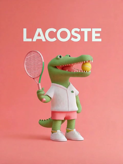 Crocodile Trick Shot Tennis