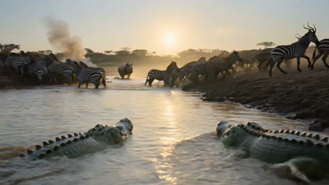 Rhino Rescue African River Crossing