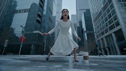 Bullet Time Ice Fall