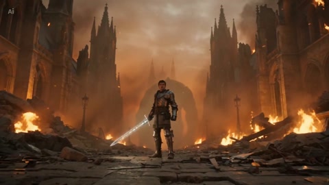 Fantasy Battle Scene