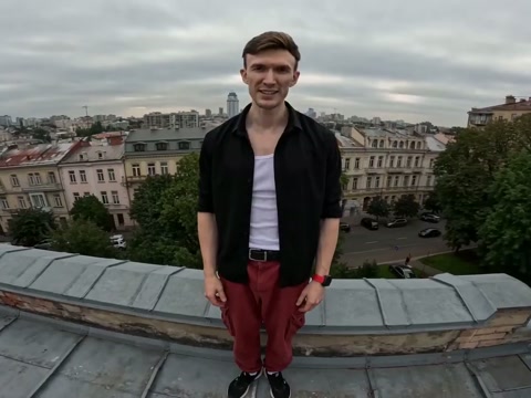 Rooftop Parkour FPV Chase