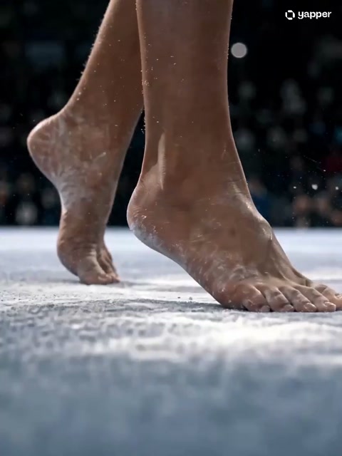 Gymnast Perfect Landing