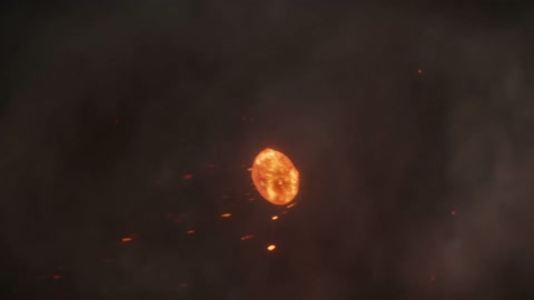 Dragon Born from Volcano