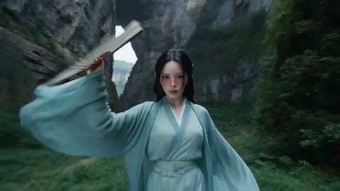 Xu Ke New Style Wuxia Female Knight Debut