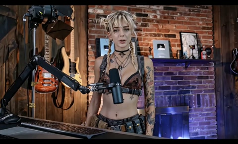 Flamethrower Girl Seedance 2.0