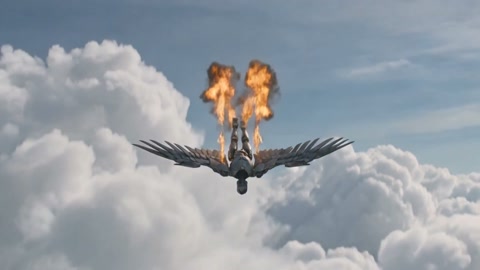 Falling Mechanical Angel