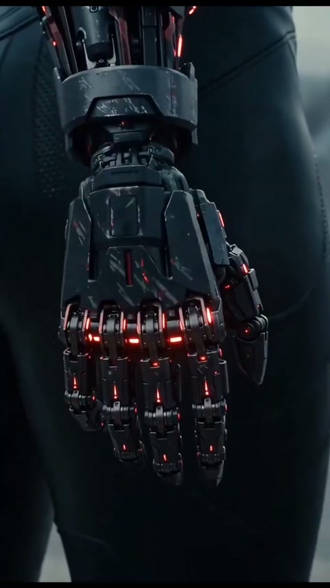 Cyberpunk Cyborg Warrior Launch