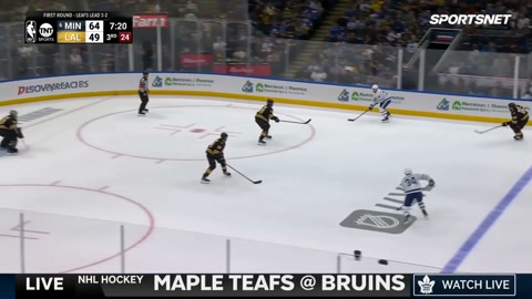 NHL Hockey Broadcast Shot