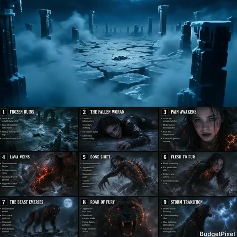 Dark Fantasy Panther Transformation