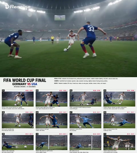 World Cup Soccer Storyboard