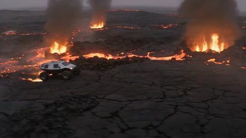 Volcanic Rover Escape