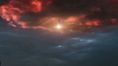 Cinematic Apocalyptic Disaster Scene