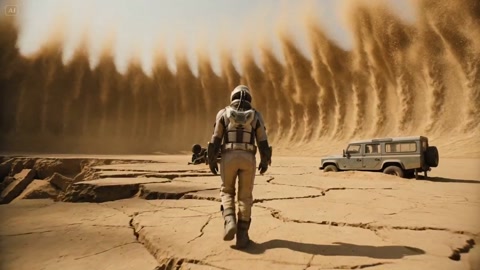 POV Time Freeze Desert