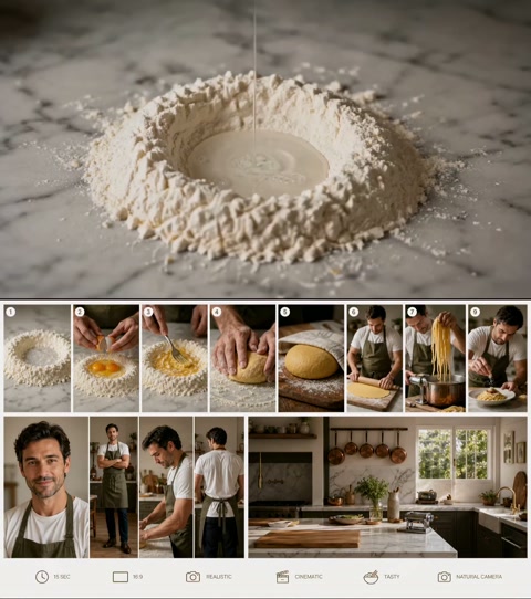 15-Second Fresh Pasta Tutorial