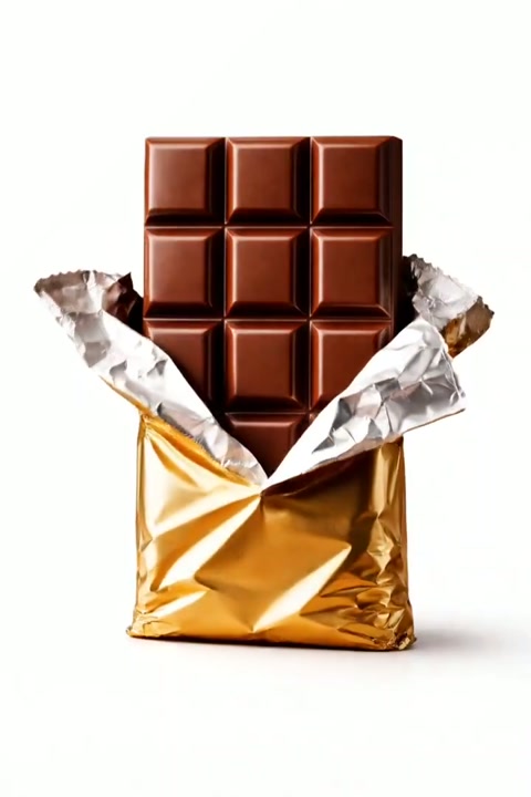 Chocolate Bar Exploded Infographic