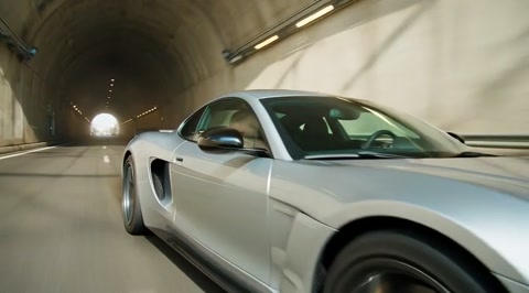 Hypercar Tunnel Chase - Grok Imagine