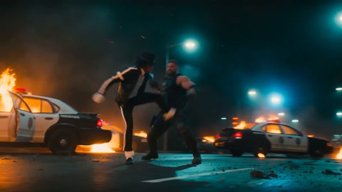 MJ vs Ritchson Cinematic Action Battle