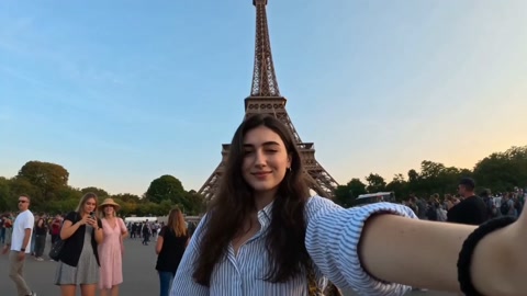 Global Travel Hyperlapse Selfie