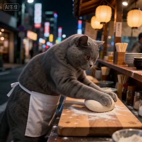 Cat Ramen Chef
