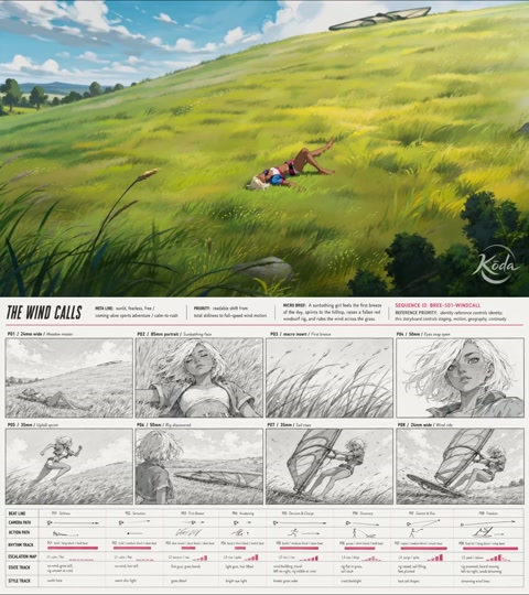 Anime Windsurf Adventure
