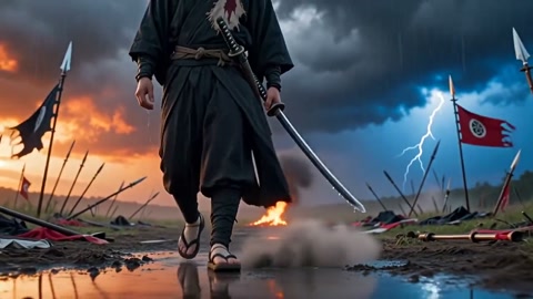 Lone Samurai Battlefield Walk