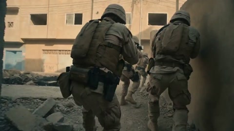 War Documentary Style Scene