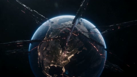 Fractured Planet Cinematic Prompt