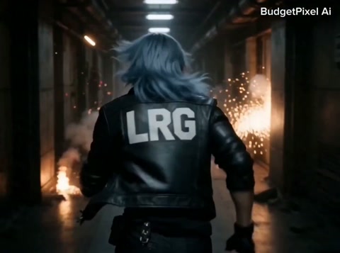 Cyberpunk Action Sequence - 15 Second Shot