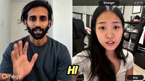Ai Omegle Split Screen Session