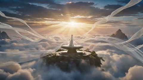 Fairy Descending in Eastern Fantasy