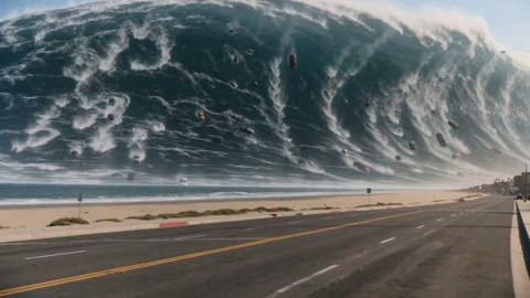 Tsunami Wave Shot