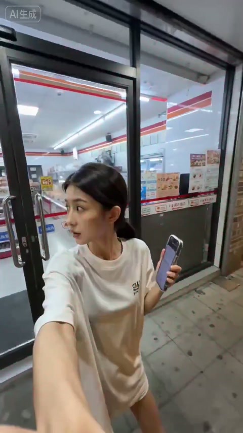 Taiwan Girlfriend Convenience Store Night
