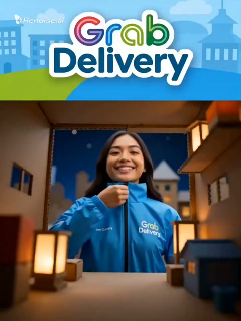 Miniature Cardboard City Delivery