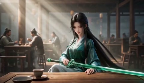 Wuxia Teahouse Sword Fight