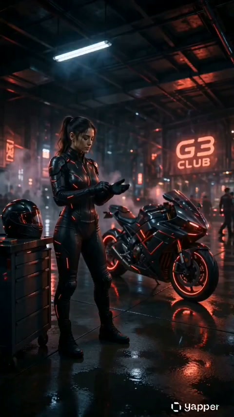 Cyberpunk Rain Rider — Seedance 2.0