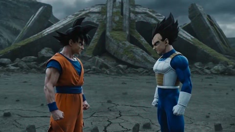 Live Action Saiyan Battle Goku Vegeta