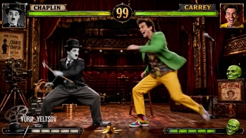 Chaplin vs Carrey